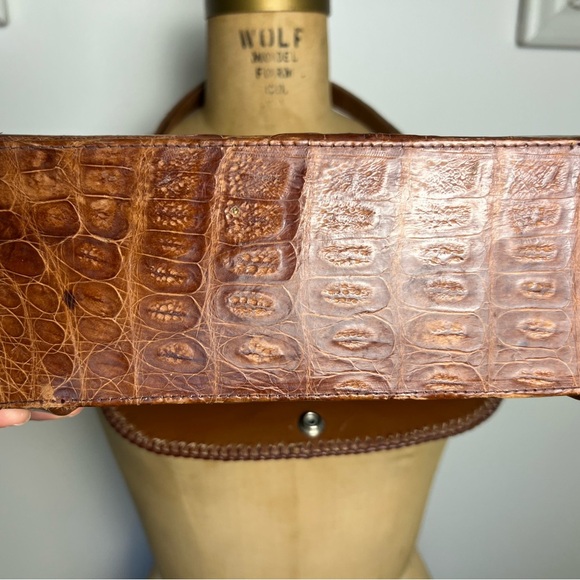 Vintage alligator leather purse made in Cuba - Picture 5 of 10